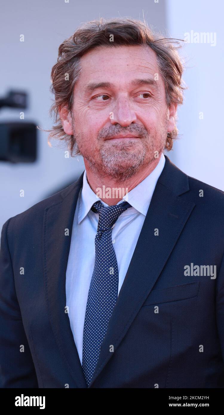 Louis-Do de Lencquesaing attends the red carpet of the movie 'Illusions Perdues' during the 78th Venice International Film Festival on September 06, 2021 in Venice, Italy. (Photo by Matteo Chinellato/NurPhoto) Stock Photo