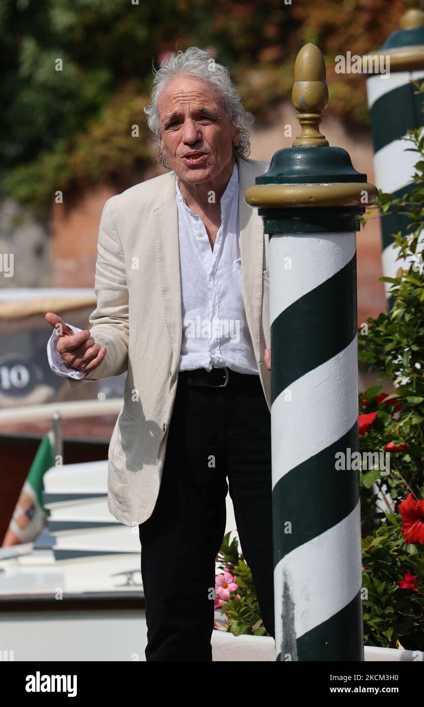 Abel Ferrara during the 78th Venice International Film Festival on September 07, 2021 in Venice, Italy. (Photo by Matteo Chinellato/NurPhoto) Stock Photo