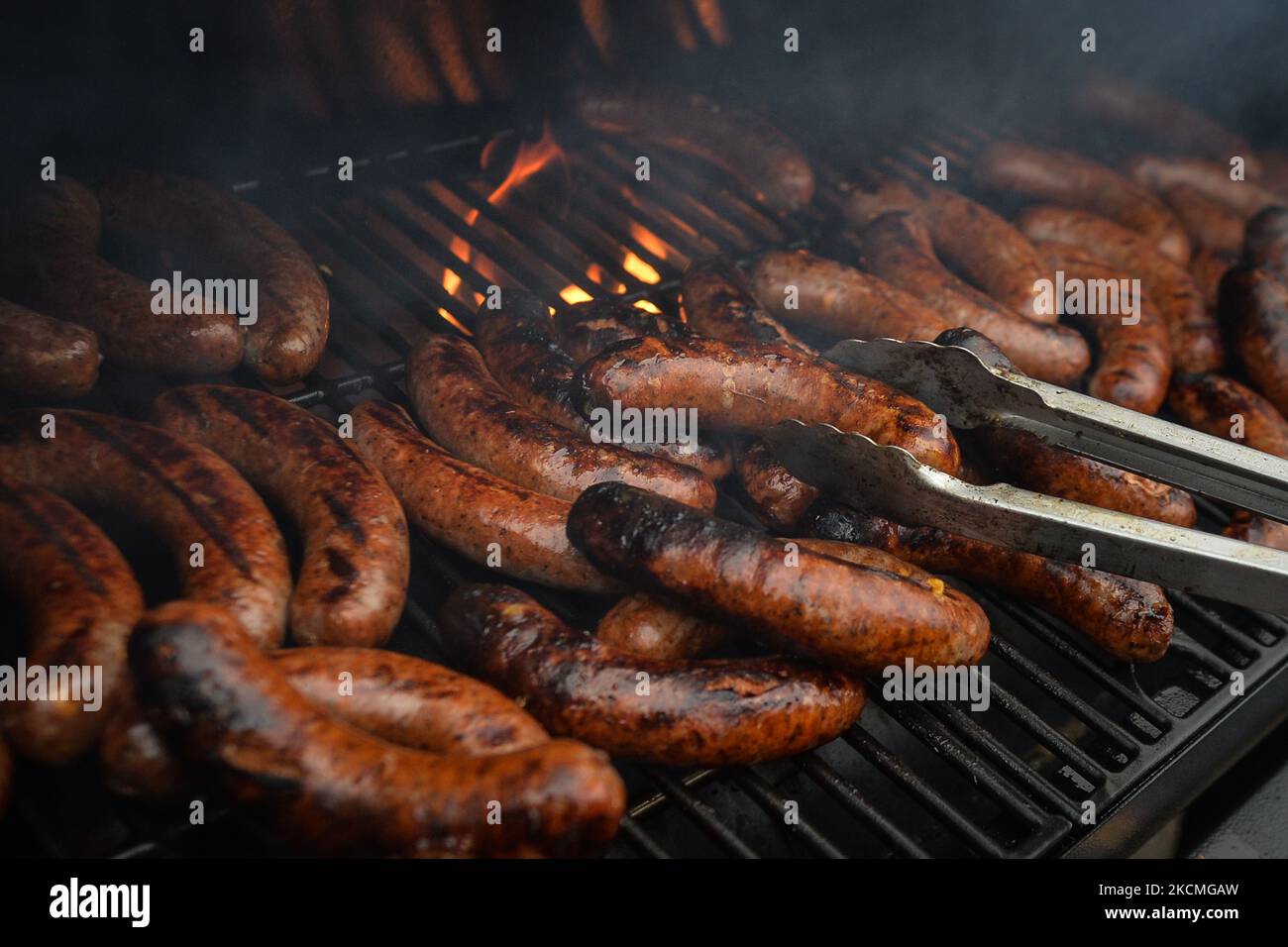 Pit Masters, Russell Bird and Ron Yoneda from 'You Need a BBQ' grill