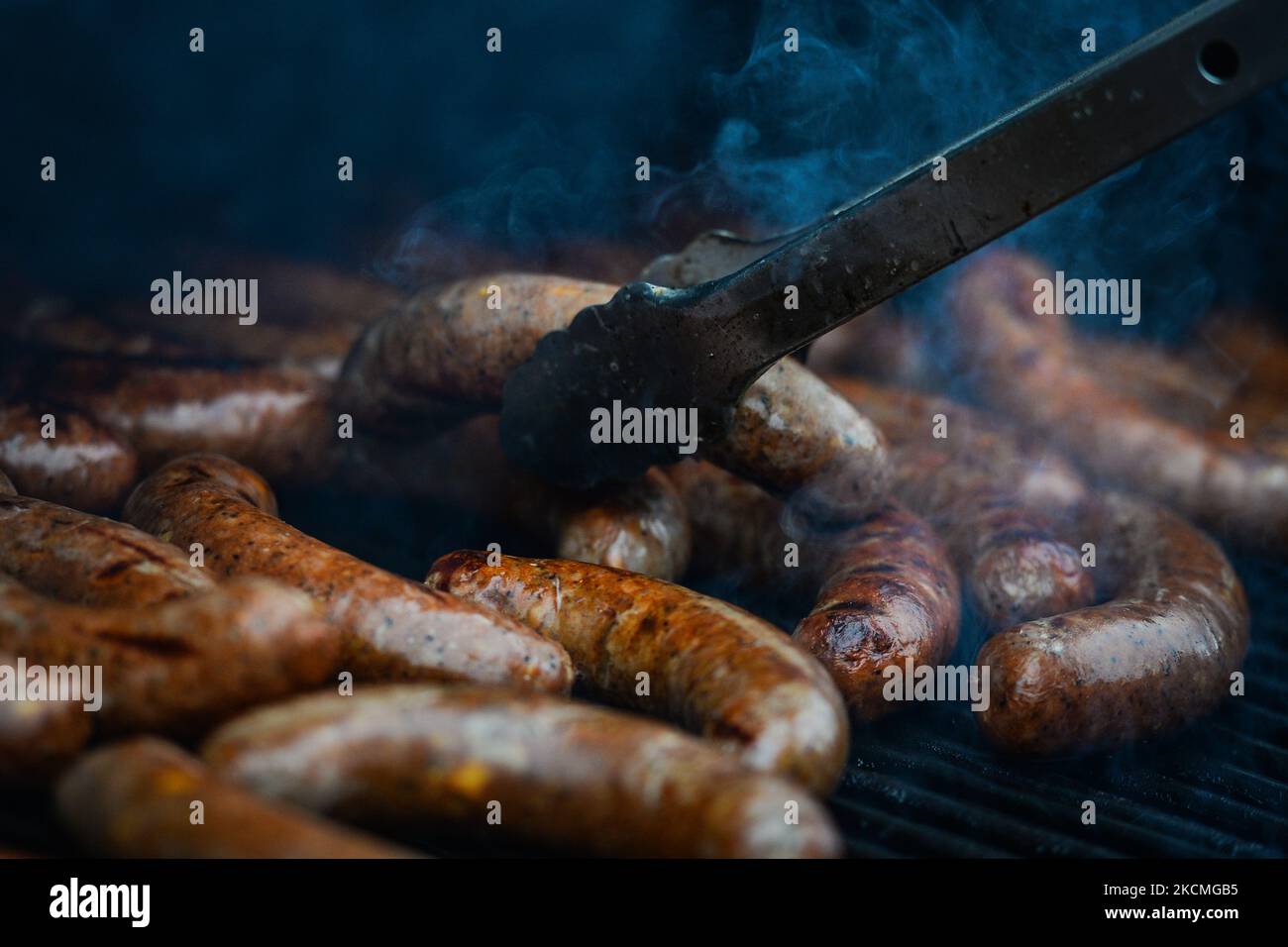 Pit Masters, Russell Bird and Ron Yoneda from 'You Need a BBQ' grill