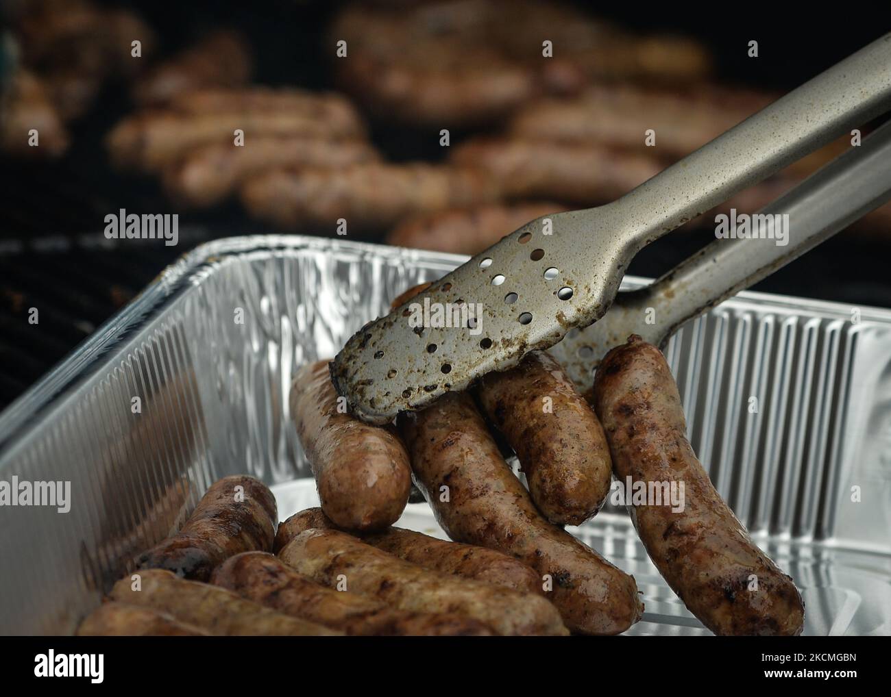 Pit Masters, Russell Bird and Ron Yoneda from 'You Need a BBQ' grill