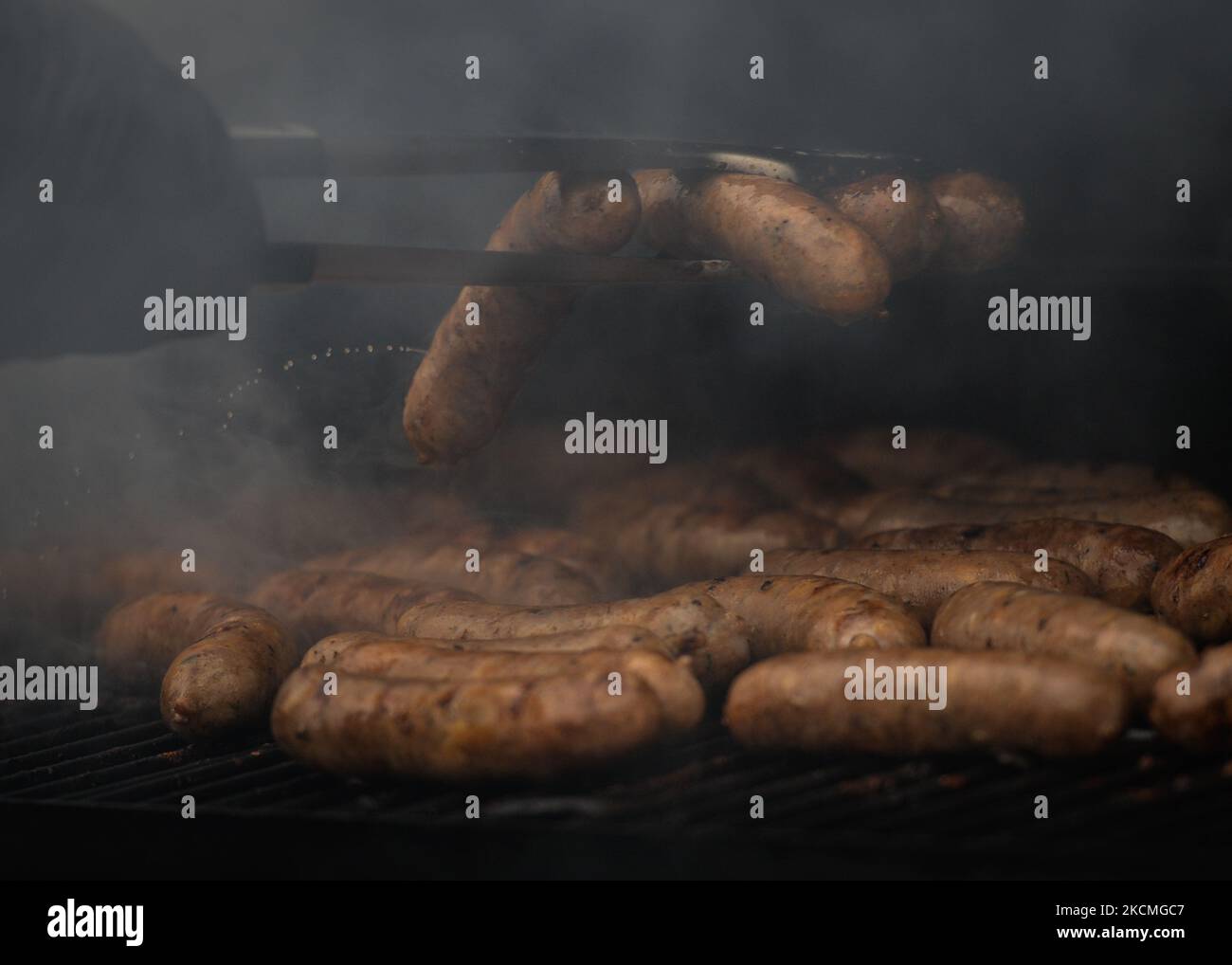 Pit Masters, Russell Bird and Ron Yoneda from 'You Need a BBQ' grill