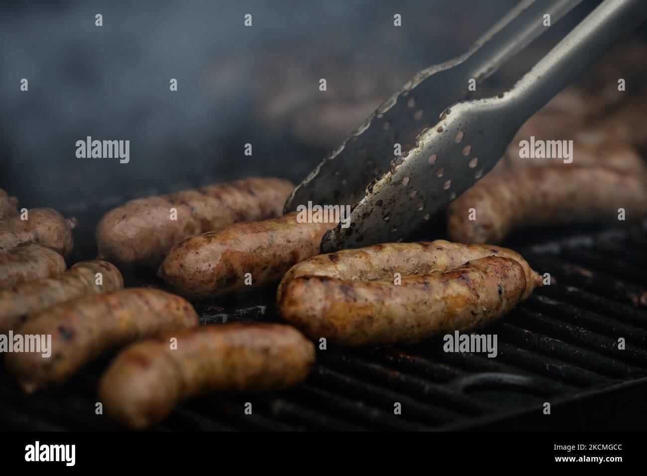 Pit Masters, Russell Bird and Ron Yoneda from 'You Need a BBQ' grill