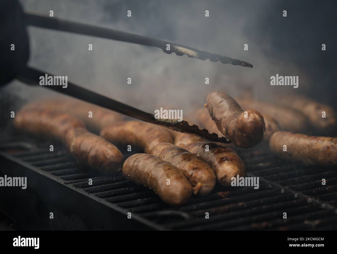 Pit Masters, Russell Bird and Ron Yoneda from 'You Need a BBQ' grill