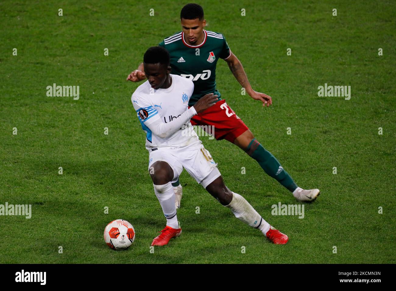 Fanion OM Marseille - Lokomotiv Moscou Europa League 2022