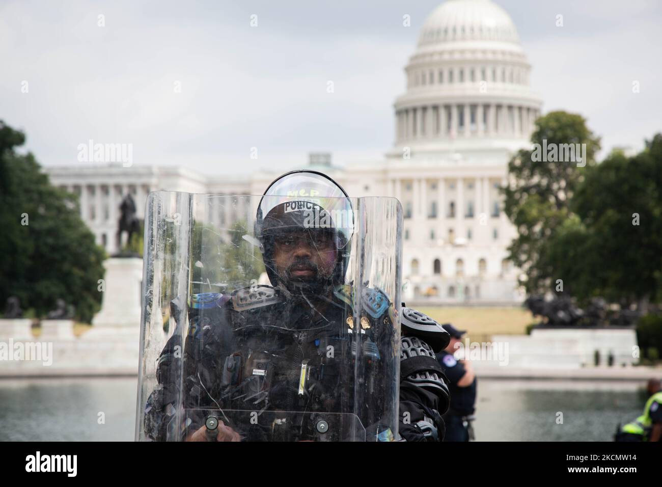 On September 18, 2021 supporters of the Capitol riot gathered at Union ...