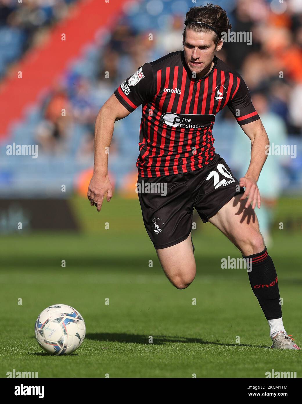 Reagan Ogle of Hartlepool United during the Sky Bet League 2 match ...