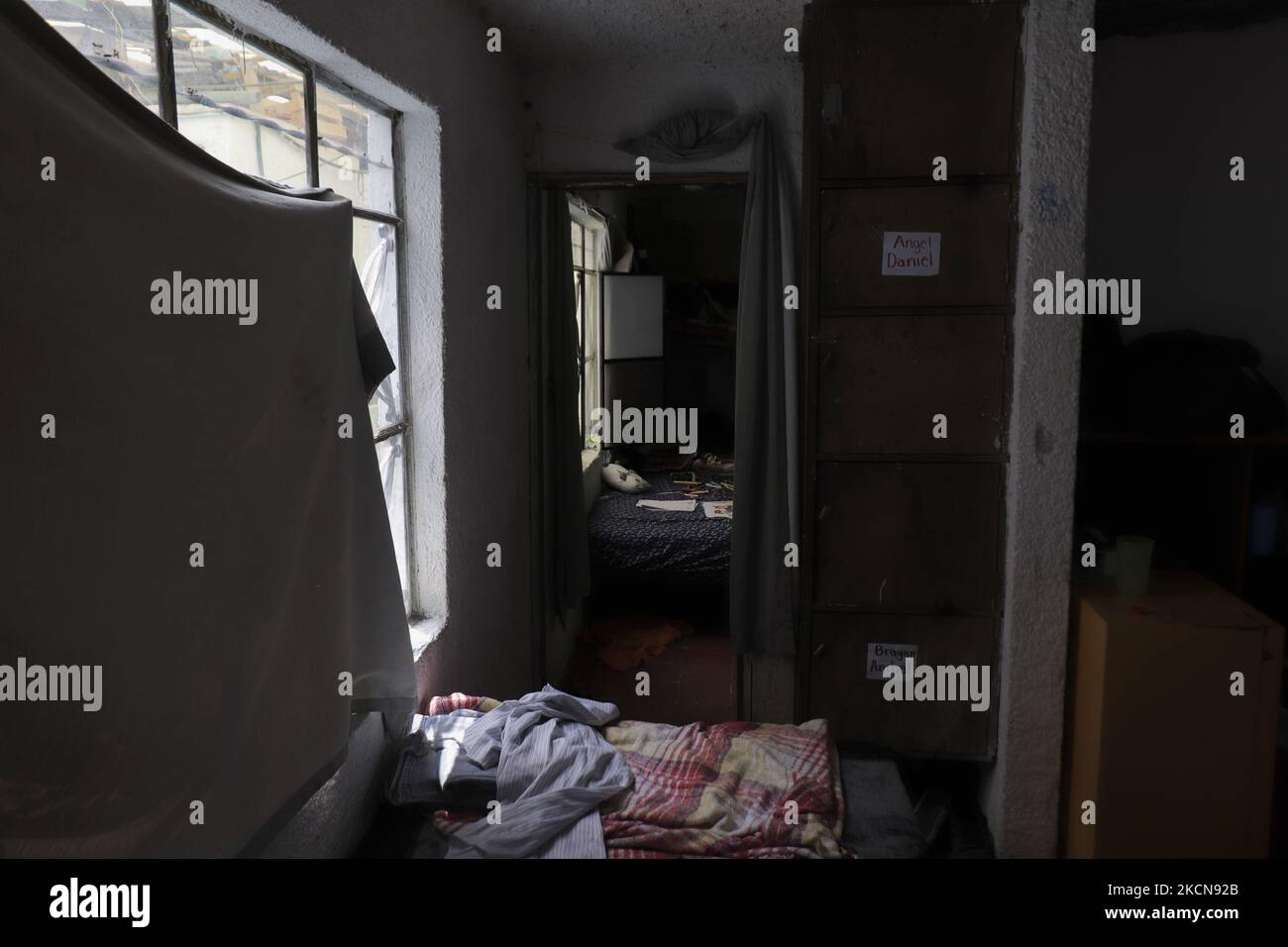 Shelters set up to support haitian migrants in mexico city hires stock