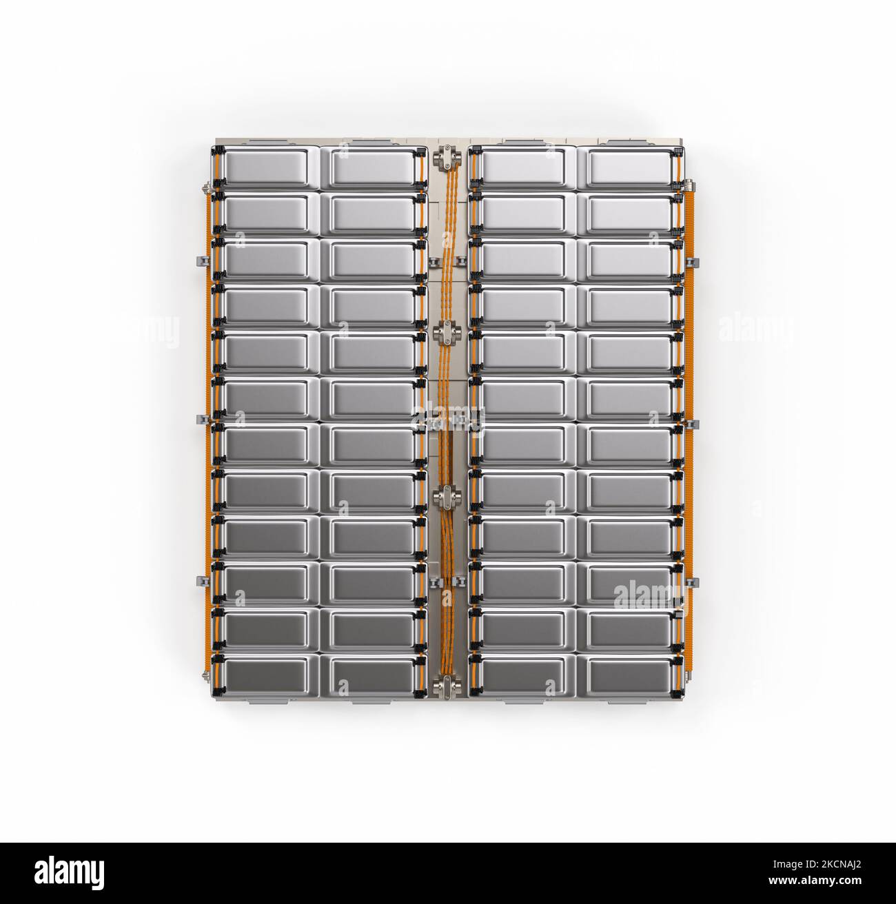 3d rendering electric car battery or pack of battery cells module Stock ...