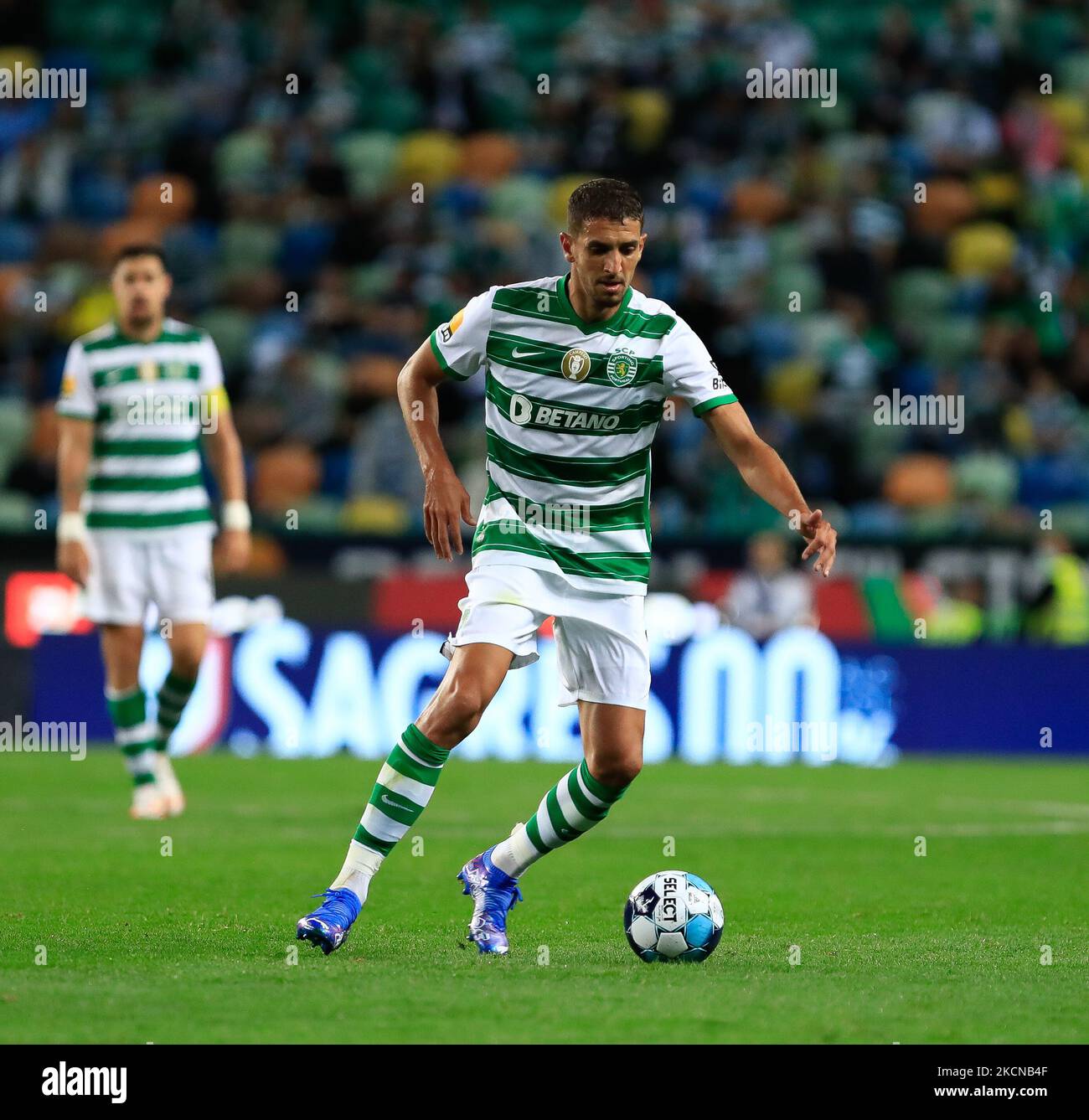 CS Maritimo Goalkeeper Amir Abedzadeh in action during the Liga Nos match  between CD Nacional and CS Maritimo at Estádio da Madeira on March 12, 2021  in Funchal, Madeira, Portugal. (Photo by