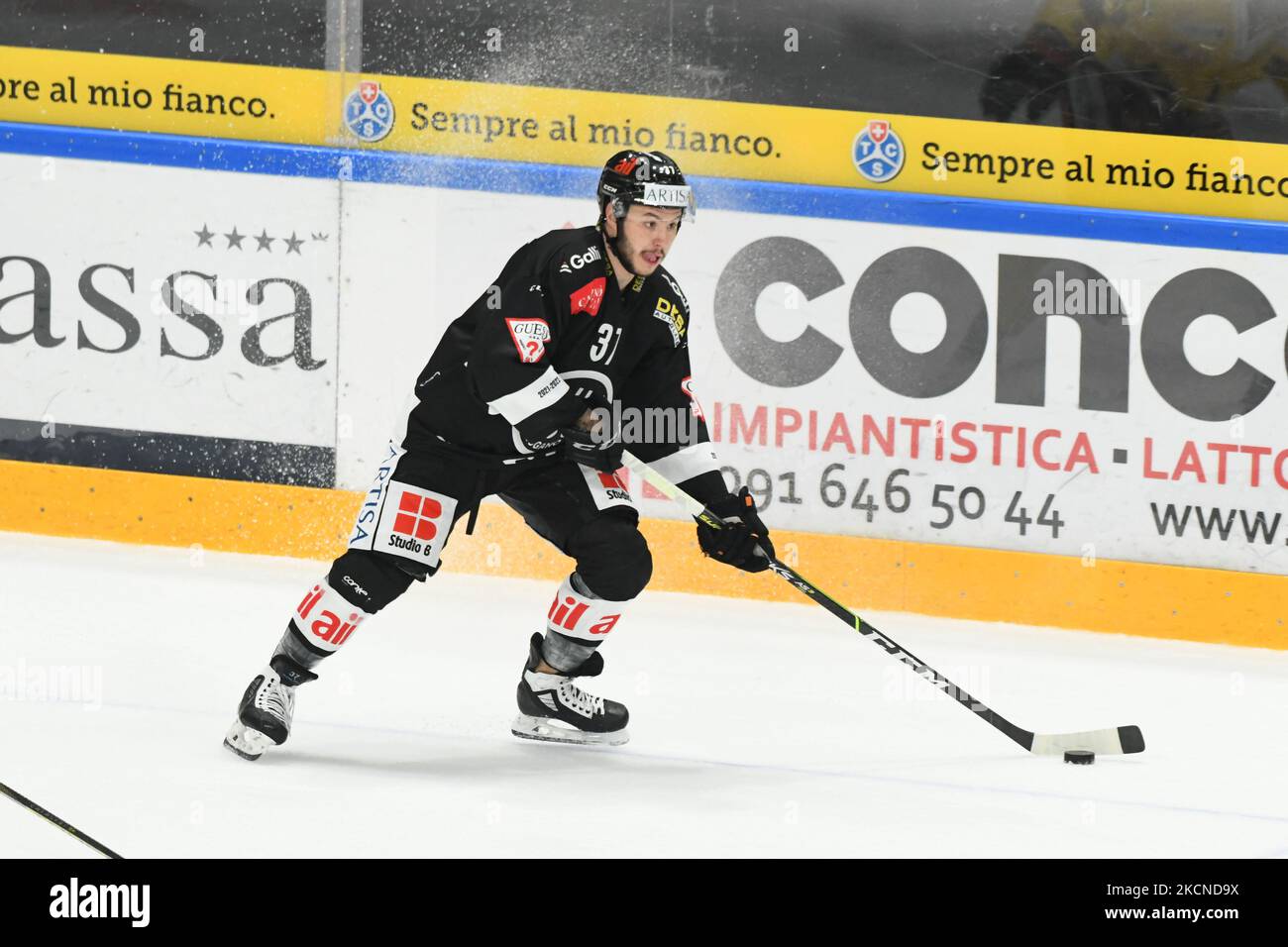 Maillot De Hockey Lugano - Neuf, Sans Marque, Pour Supporter Ou Joueur