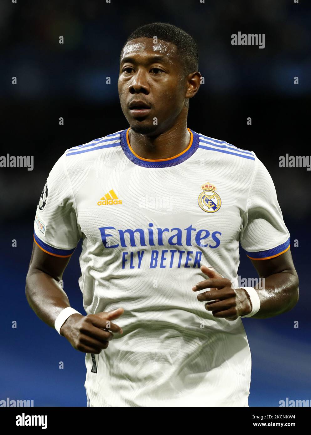 David Alaba of Real Madrid during the UEFA Champions League match