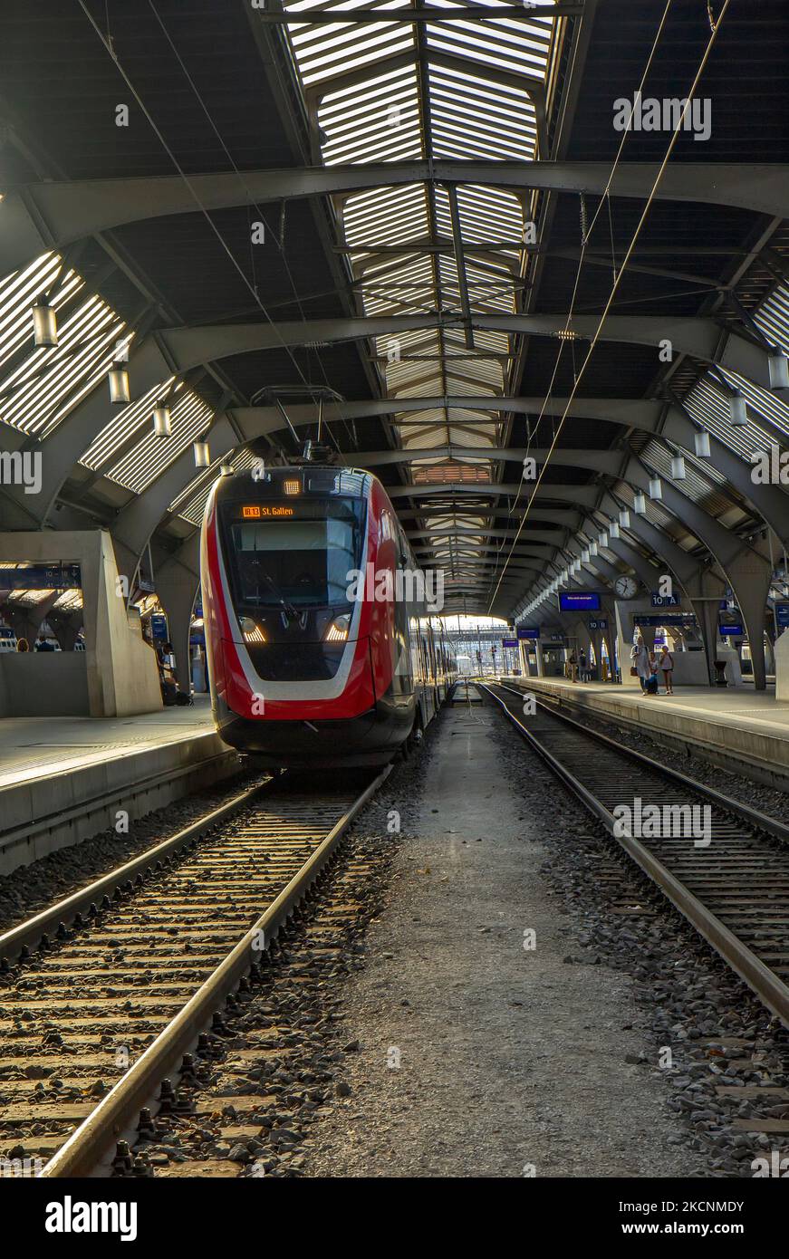 Zurich Main Station or Zurich Central Station is the largest railway station in Switzerland