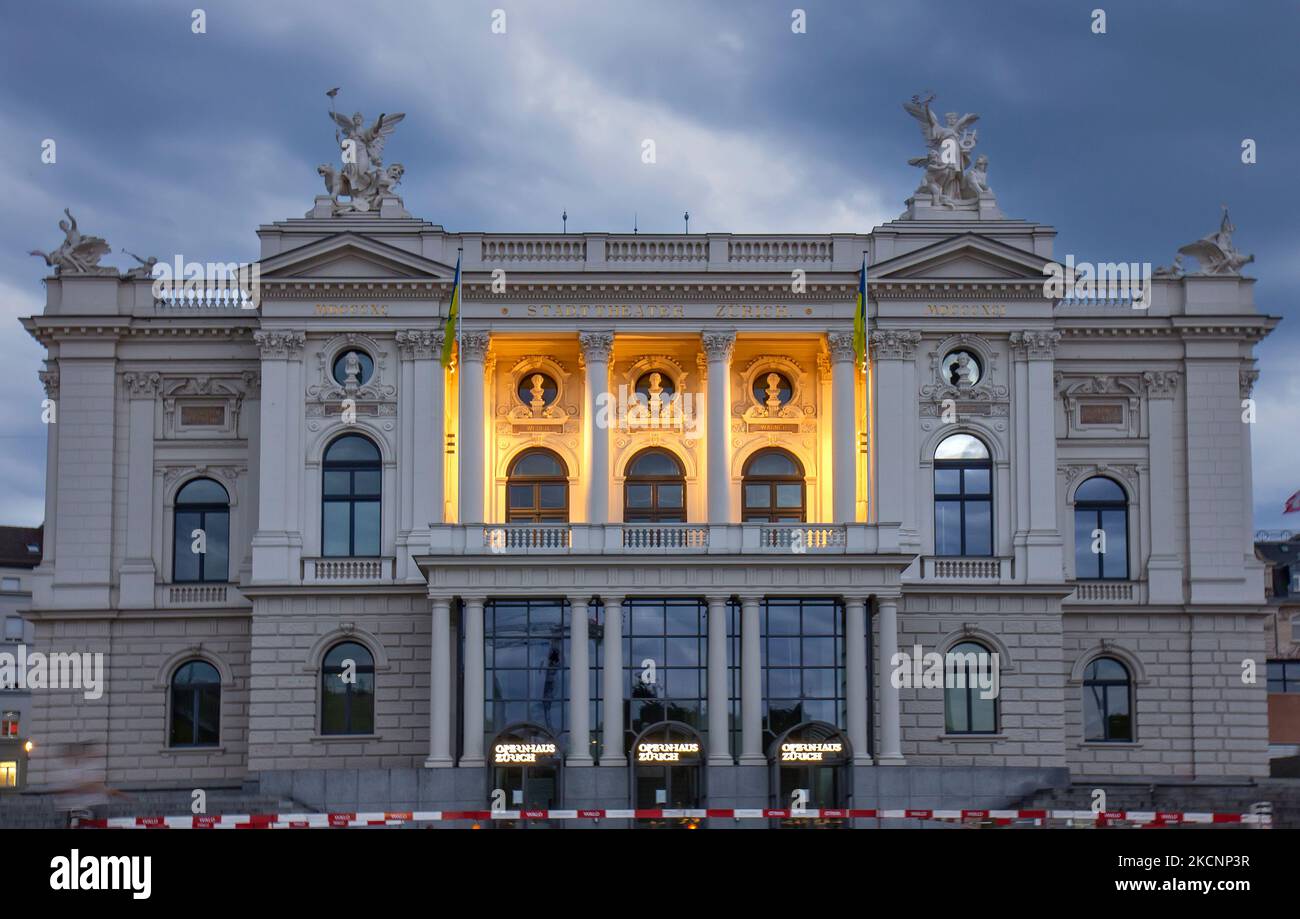 The Zurich Opera House is an opera house in the Swiss city of Zurich