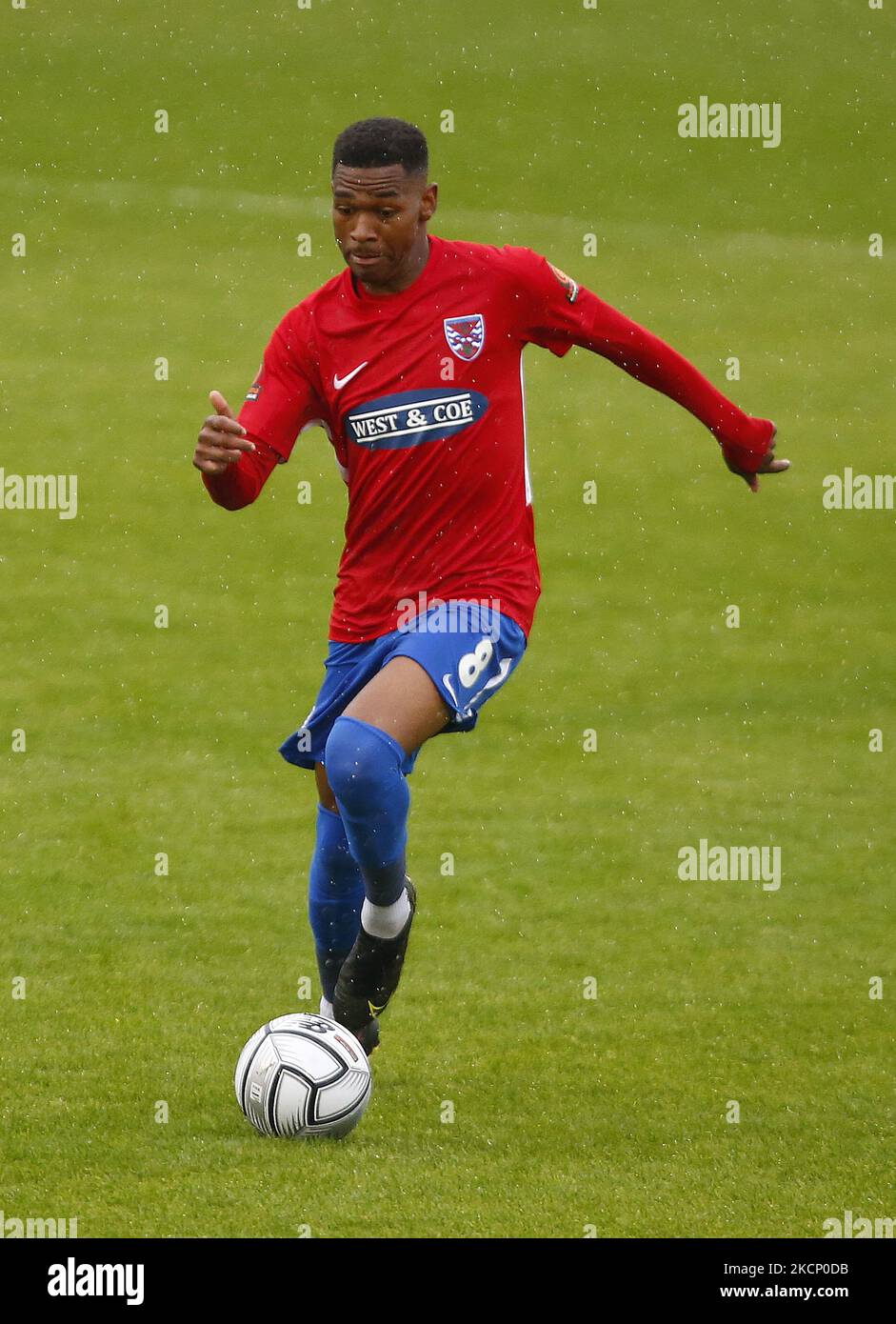 Dagenham & Redbridge's Mohammed Sagaf during Vanarama National League