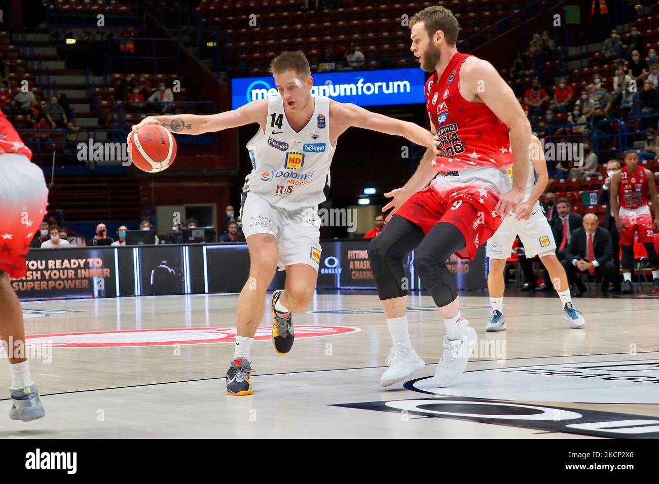 Andrea mezzanotte of dolomiti energia trentino hires stock photography