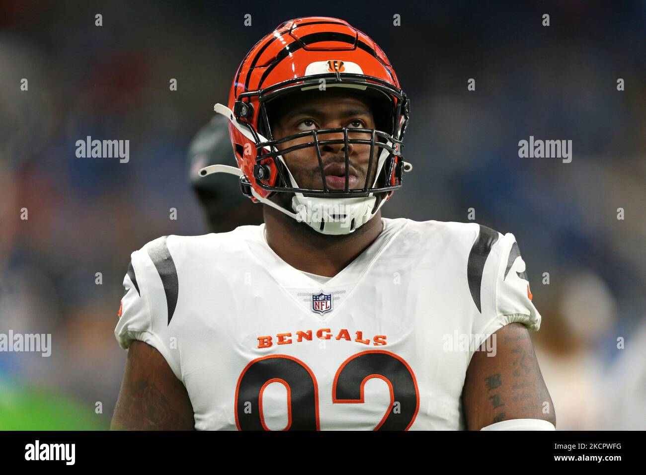 Cincinnati Bengals Defensive End B.J. Hill (92) Is Seen During The ...