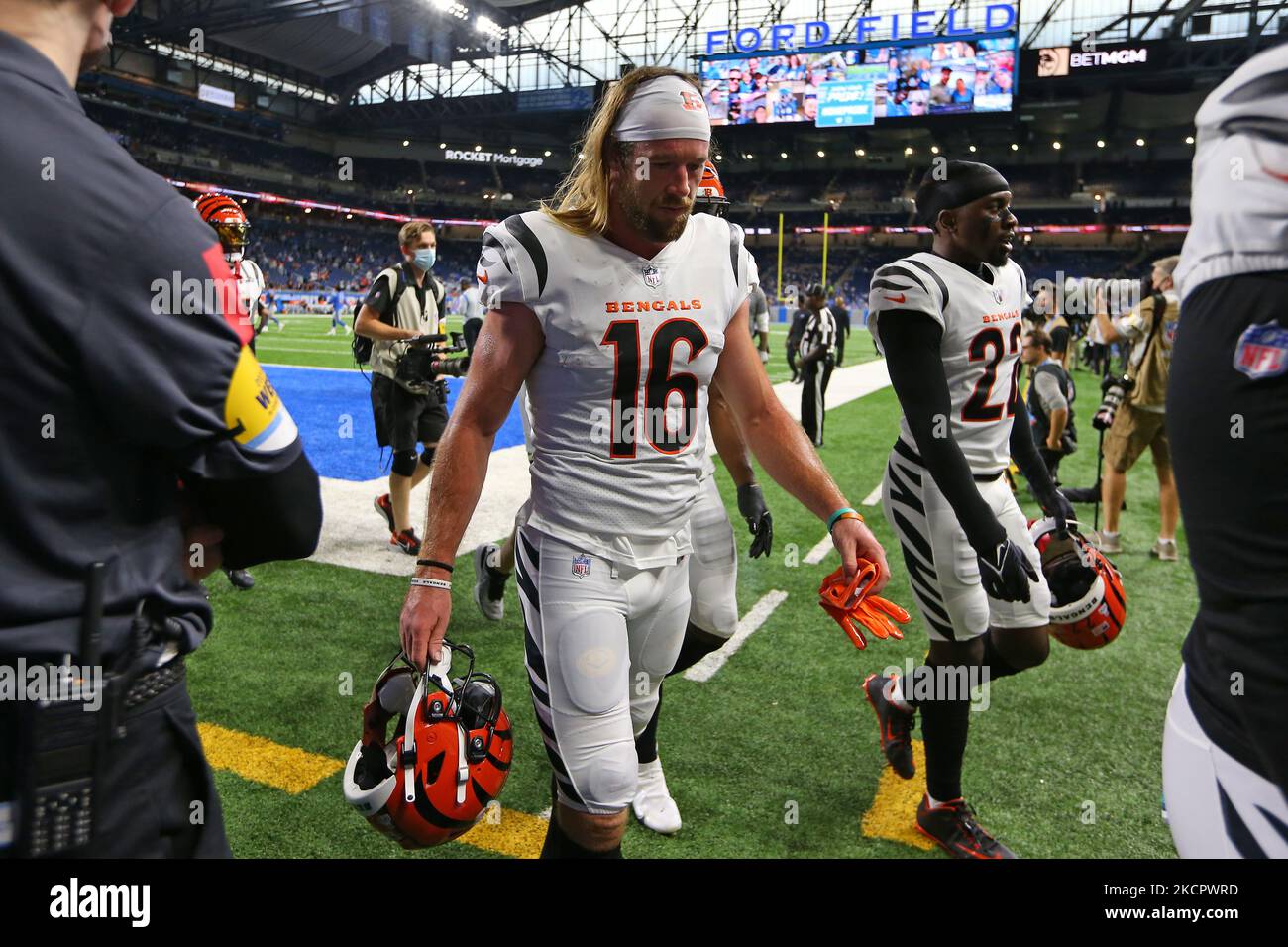 Cincinnati bengals wide receiver trenton irwin hires stock photography