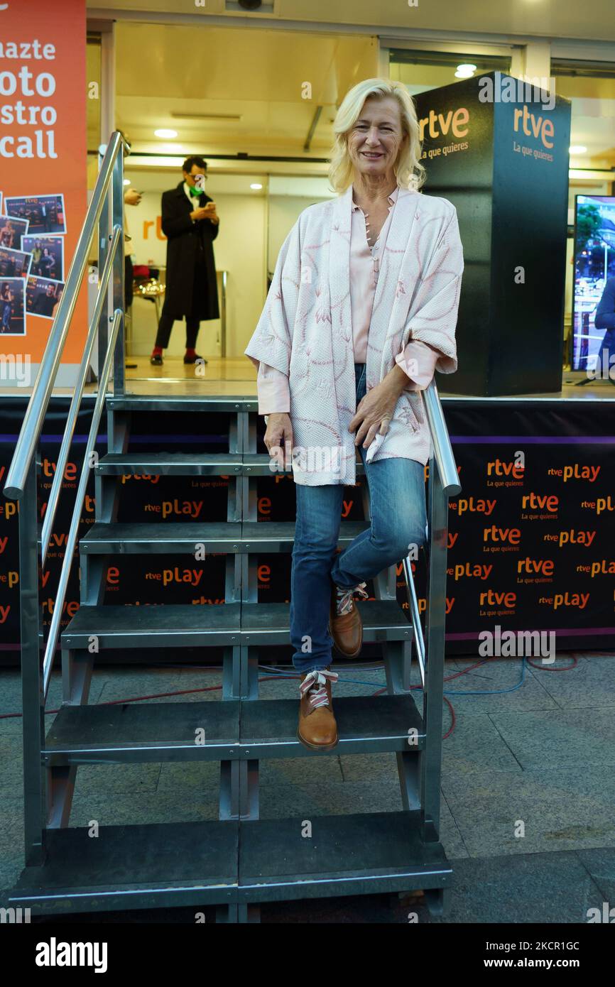 Actress Ana Duato during 'La Gran Consulta' RTVE photocall on October 18, 2021 in Madrid, Spain. (Photo by Oscar Gonzalez/NurPhoto) Stock Photo