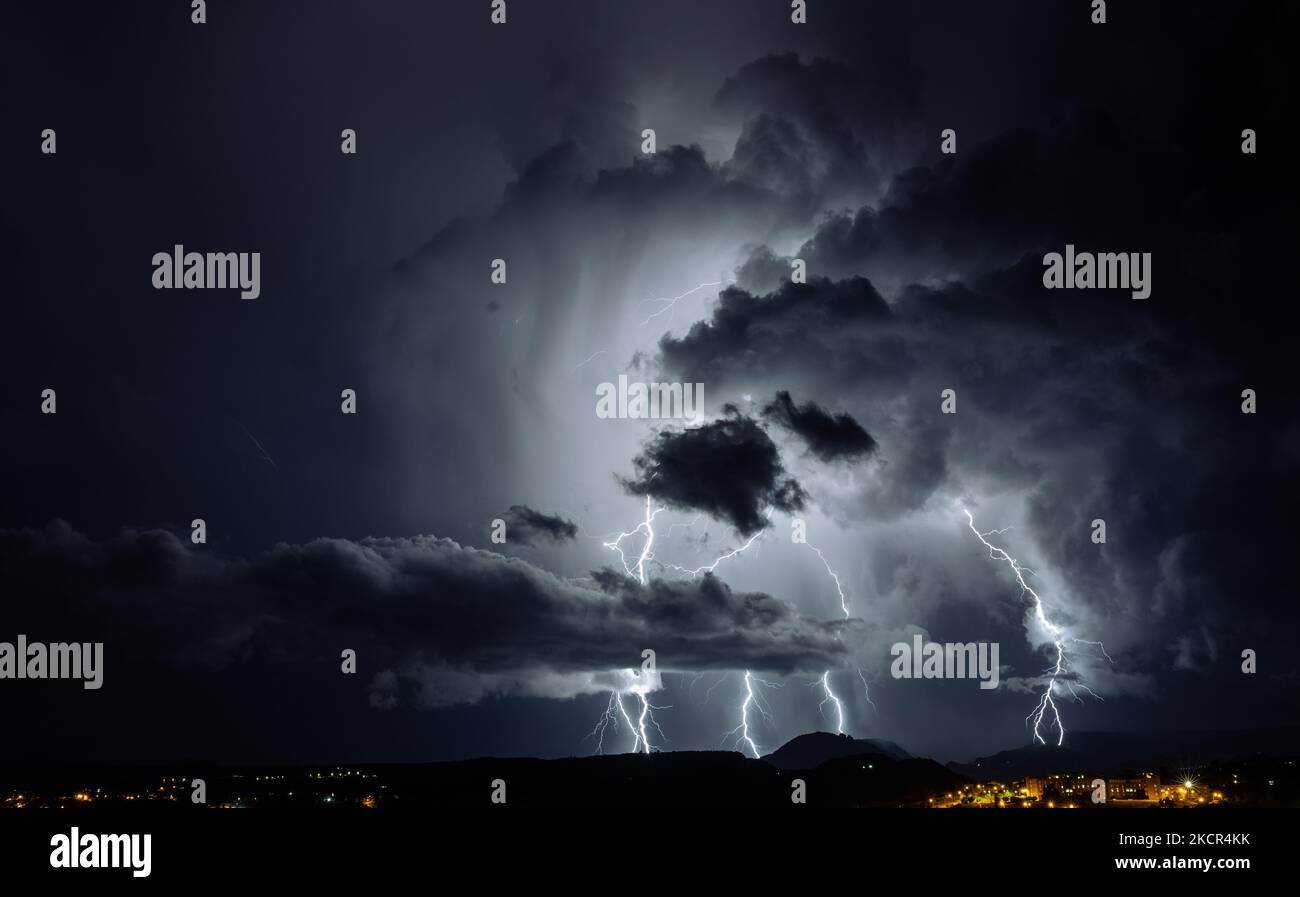 Energy electricity clouds storm hi-res stock photography and images - Alamy