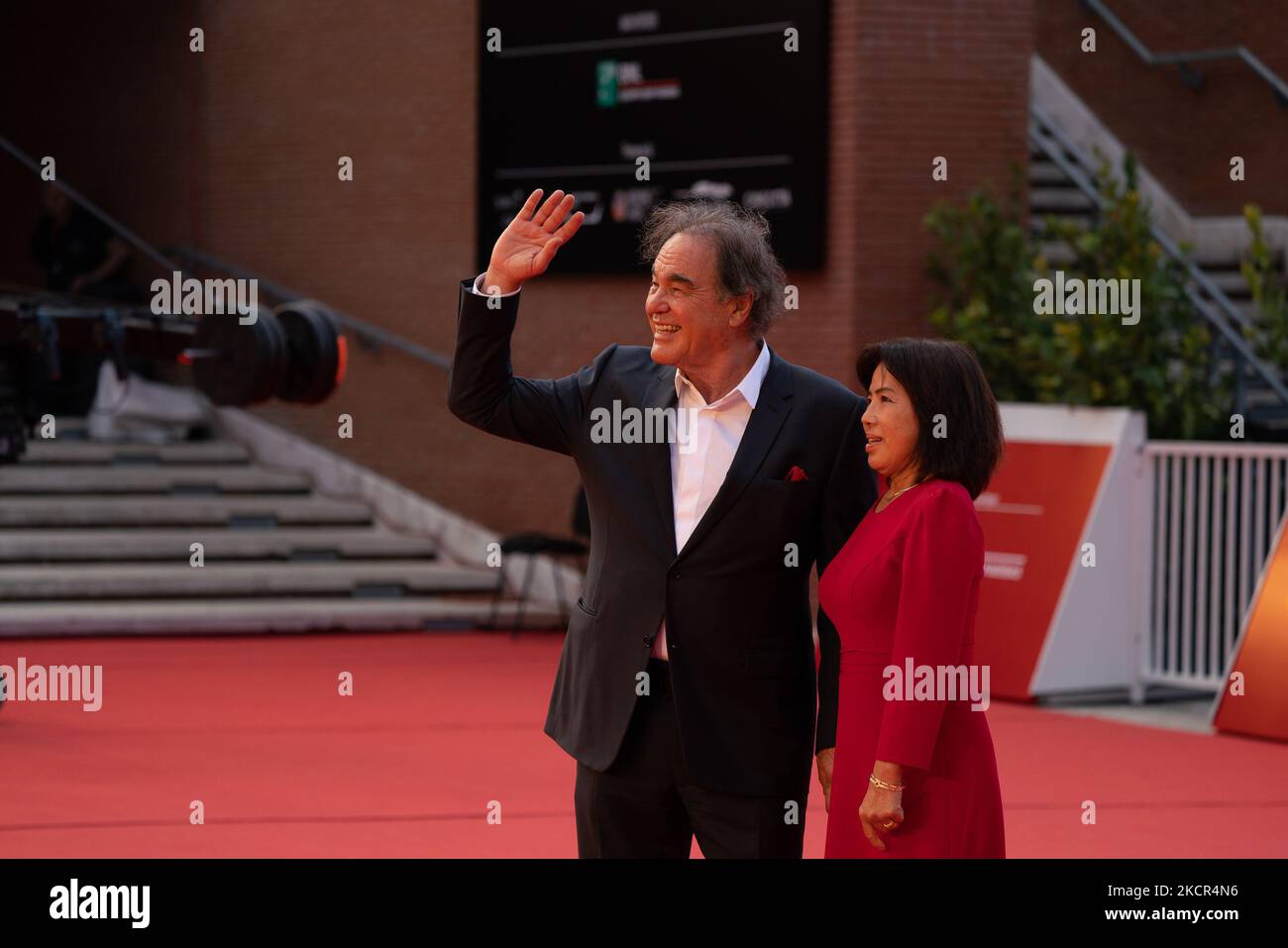 Oliver Stone attends the red carpet of the movie “JFK - Destiny