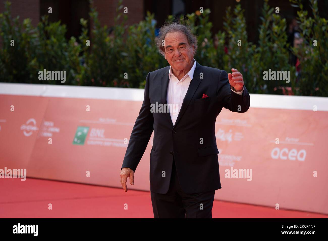 Oliver Stone attends the red carpet of the movie “JFK - Destiny