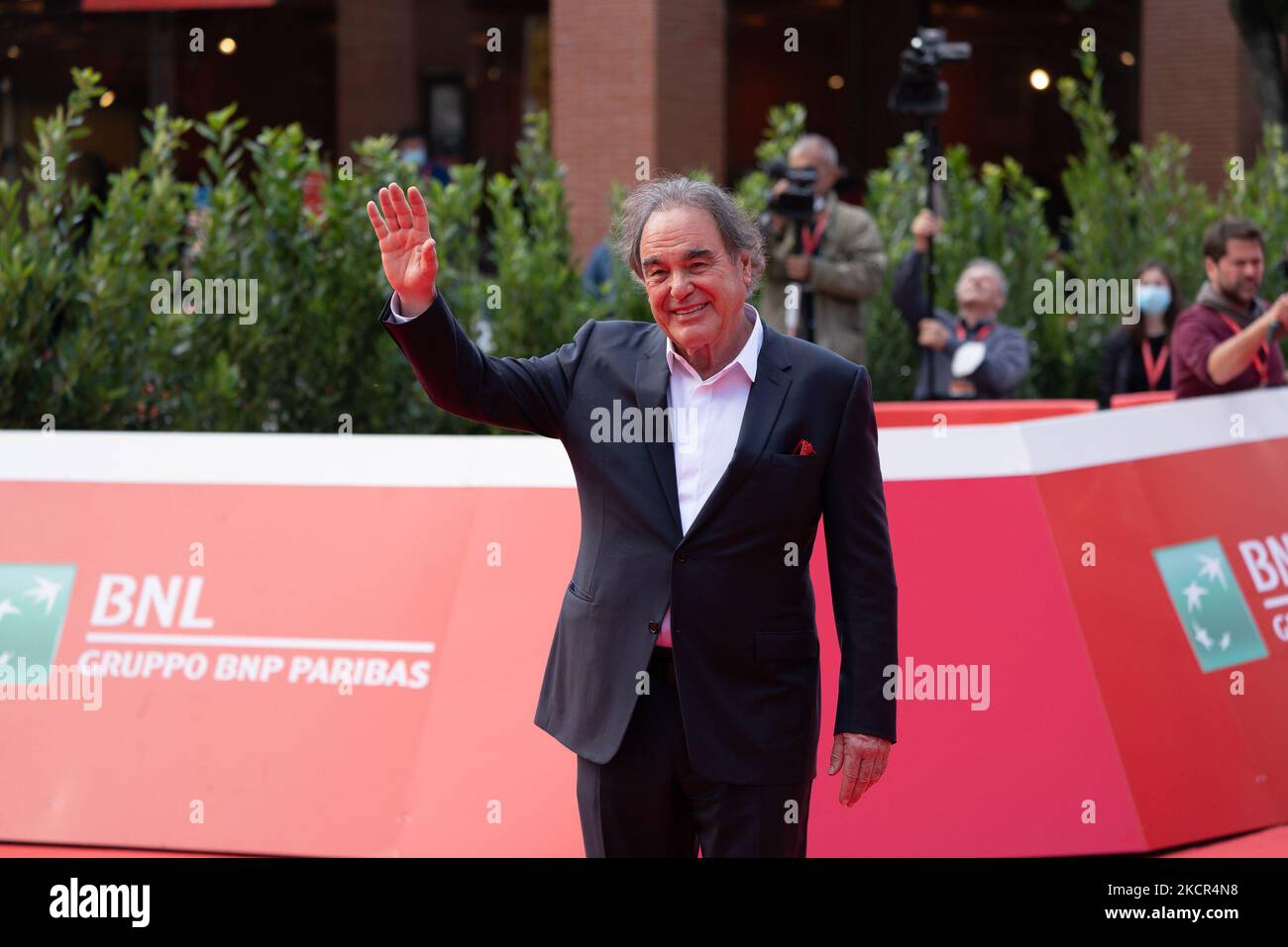 Oliver Stone attends the red carpet of the movie “JFK - Destiny