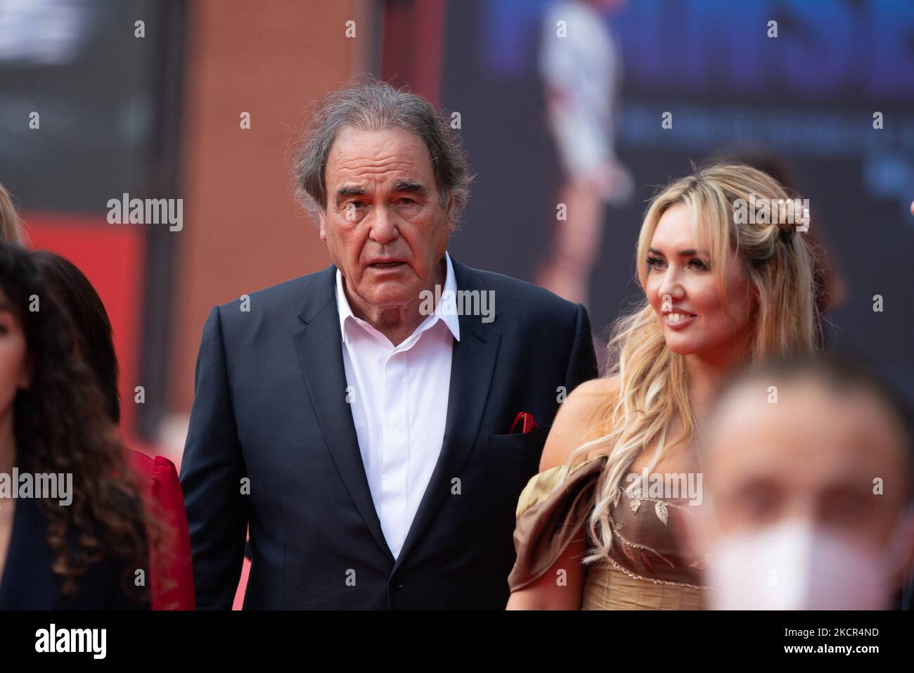 Oliver Stone attends the red carpet of the movie “JFK - Destiny