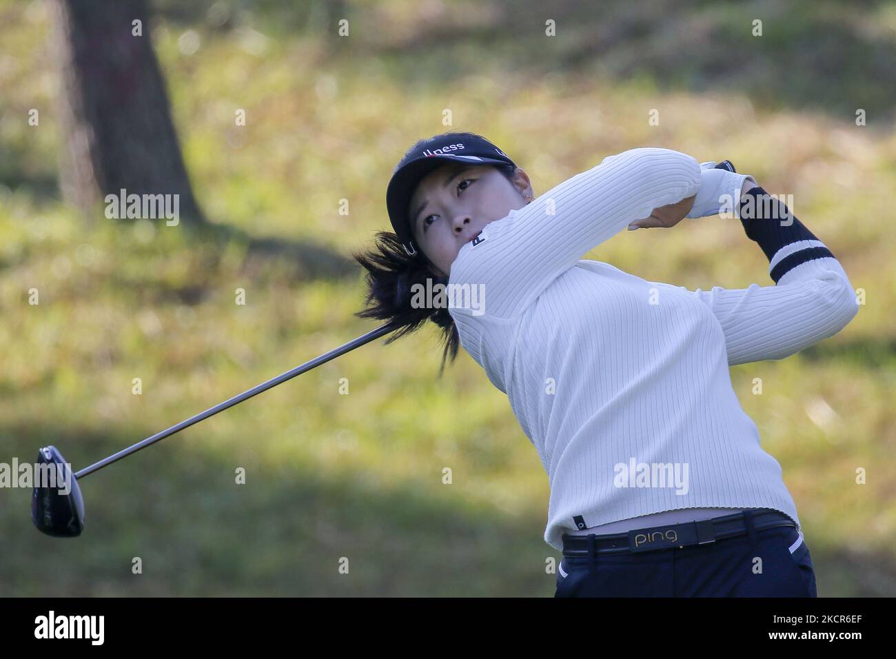 Yesung Jun Of South Korea Action On The 2th Green During An BMW LADIES yesung-jun-of-south-korea-action-on-the-2th-green-during-an-bmw-ladies