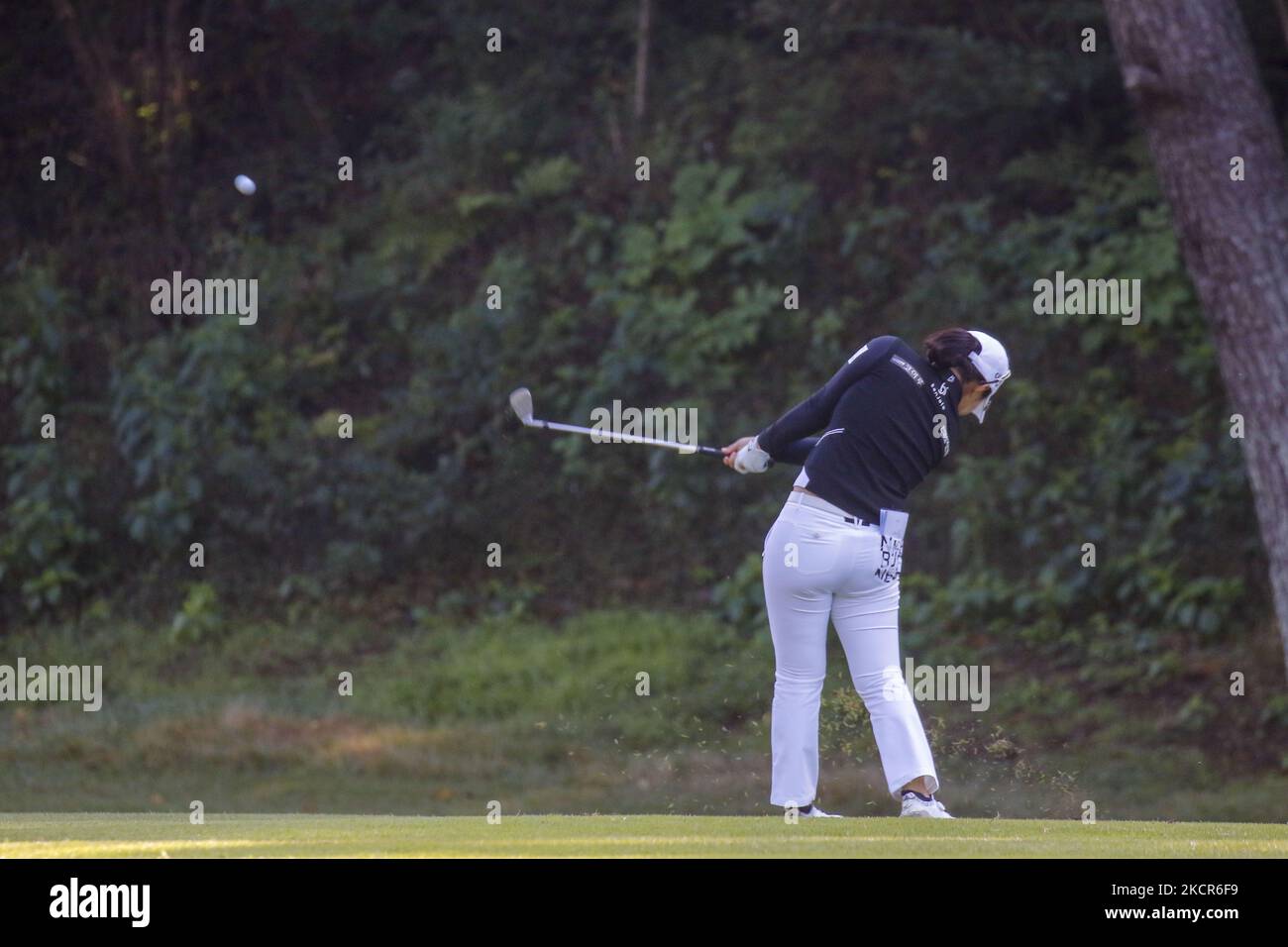 Su Ji Kim Of South Korea Action On The 2th Green During An BMW LADIES su-ji-kim-of-south-korea-action-on-the-2th-green-during-an-bmw-ladies