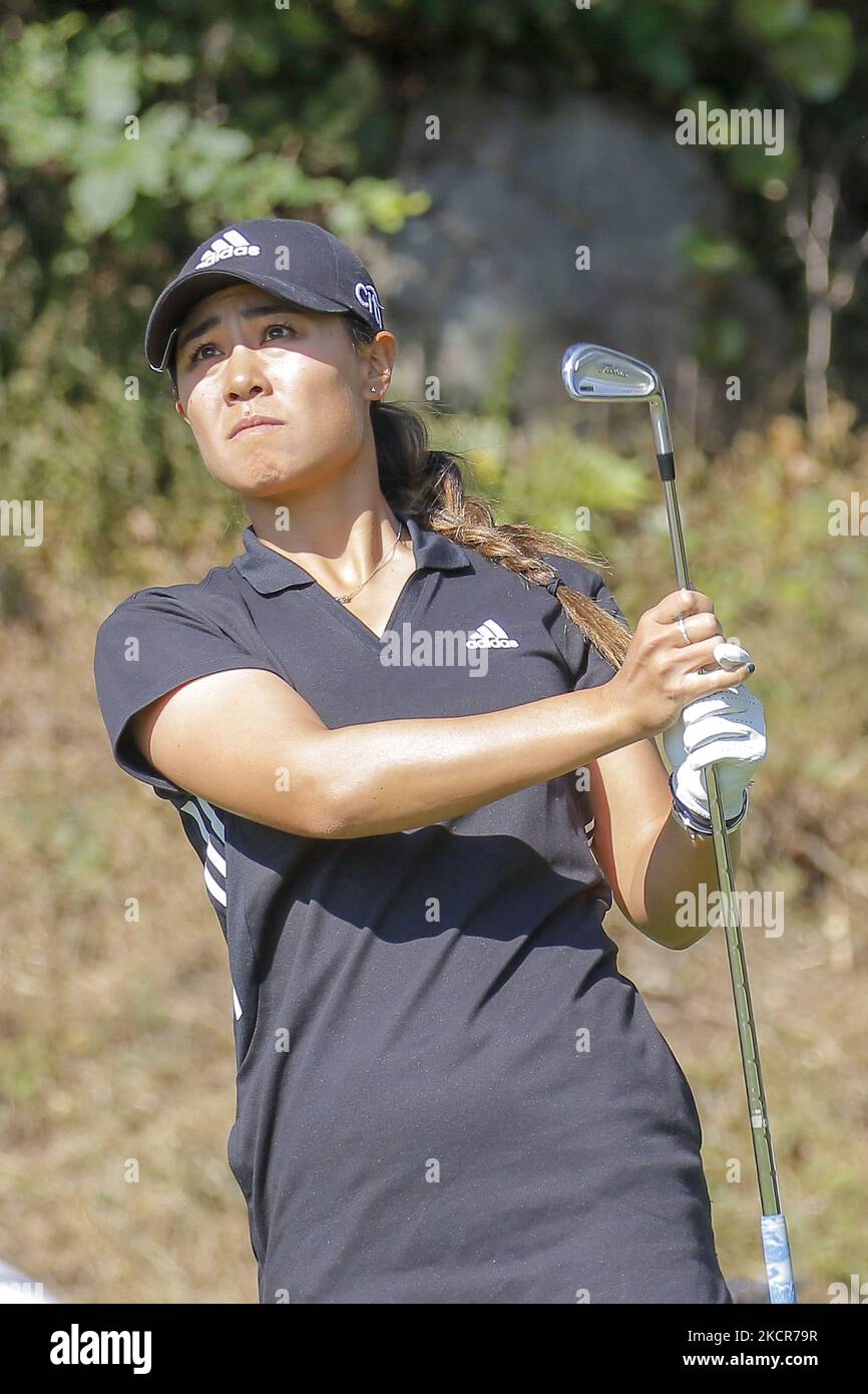 Danielle Kang Of USA Action On The 3th Green During An BMW LADIES danielle-kang-of-usa-action-on-the-3th-green-during-an-bmw-ladies