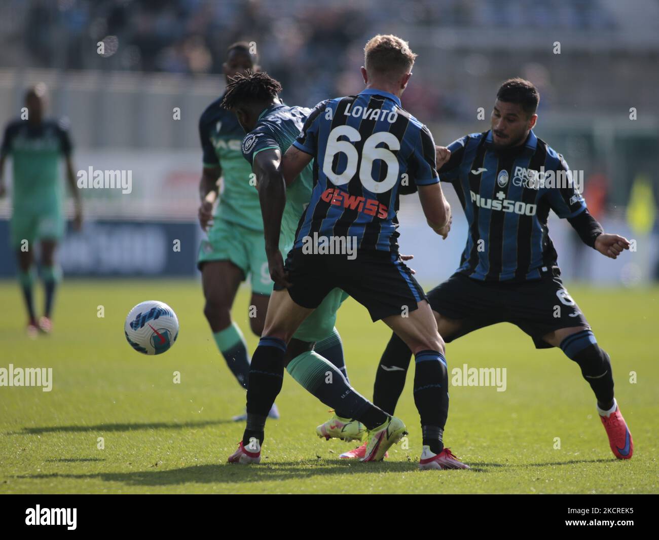 Isaac Success during Serie A match between Atalanta v Udinese in Bergamo,  on October 24, 2021 (Photo by Loris Roselli/NurPhoto Stock Photo - Alamy, image size:1300x1065