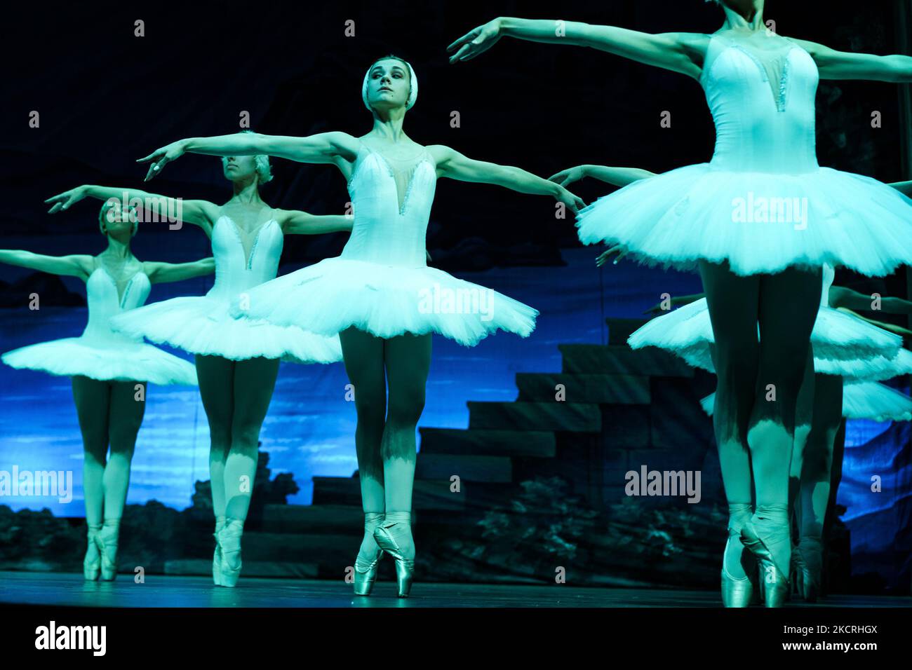 performance of El lago de los cisnes (Swan Lake) by the Russian