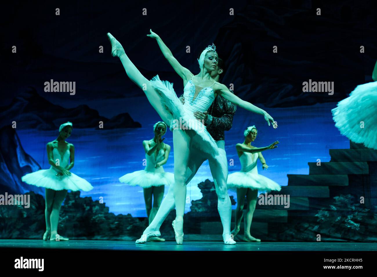 performance of El lago de los cisnes (Swan Lake) by the Russian
