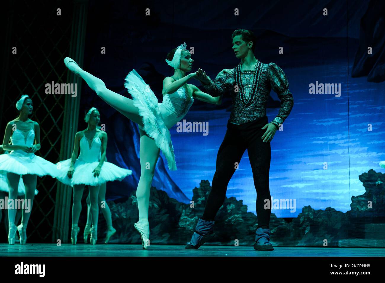 performance of El lago de los cisnes (Swan Lake) by the Russian