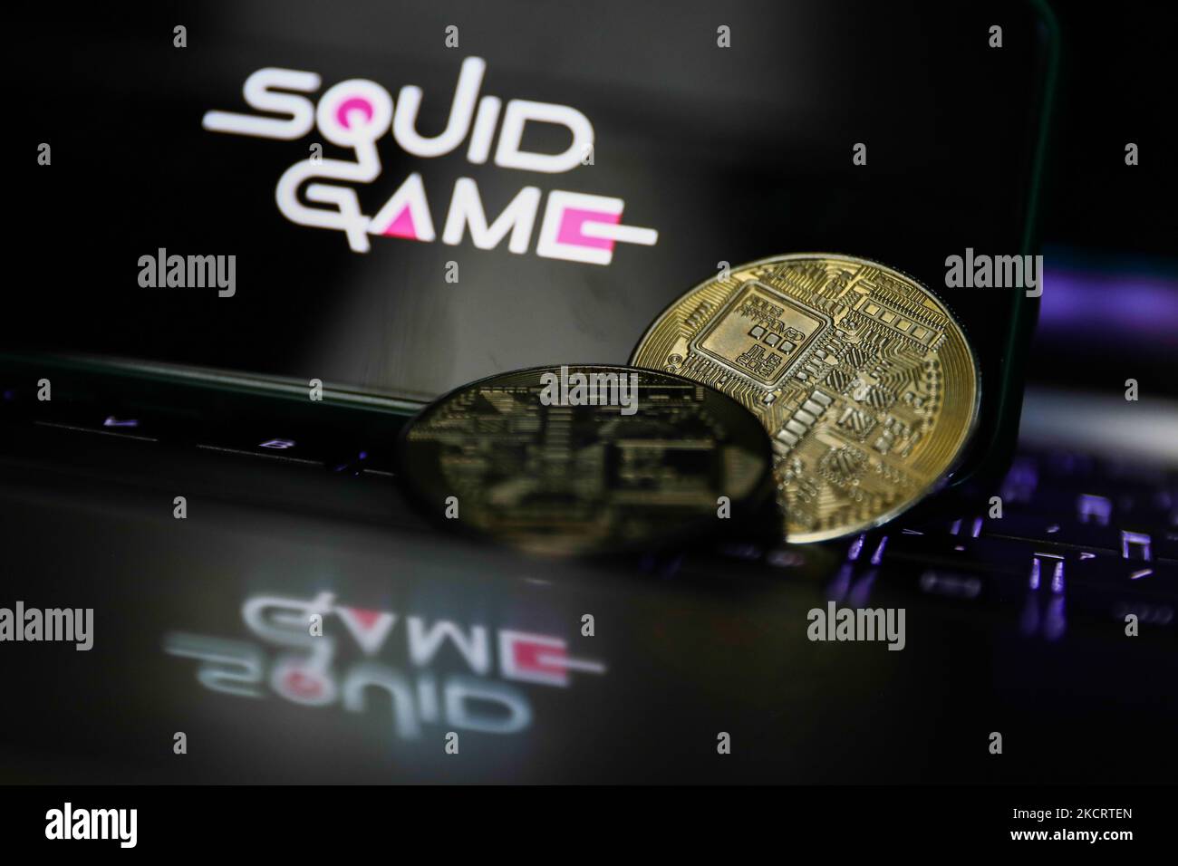 Squid game logo hi-res stock photography and images - Page 2 - Alamy