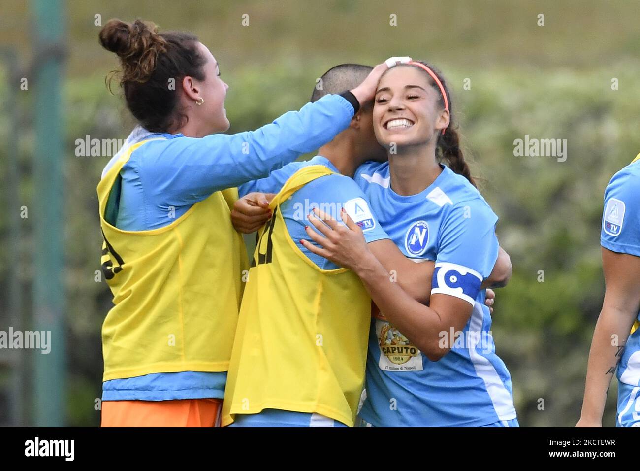 Eleonora Goldoni of Napoli Calcio Femminile during the Women Serie