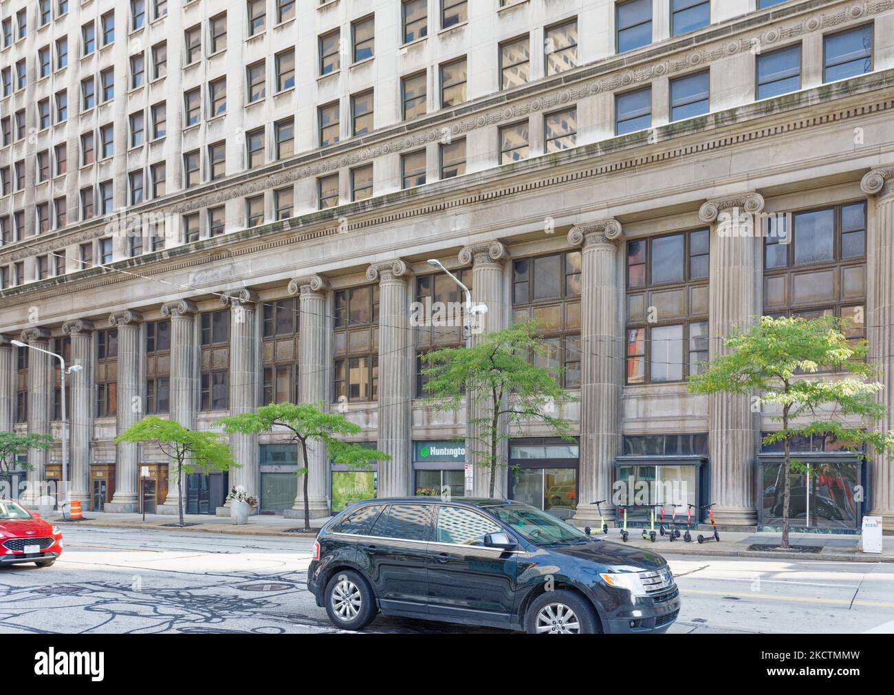 The Centennial is the former Union Trust Building, being converted to mixed use residential/hotel/office building. Stock Photo