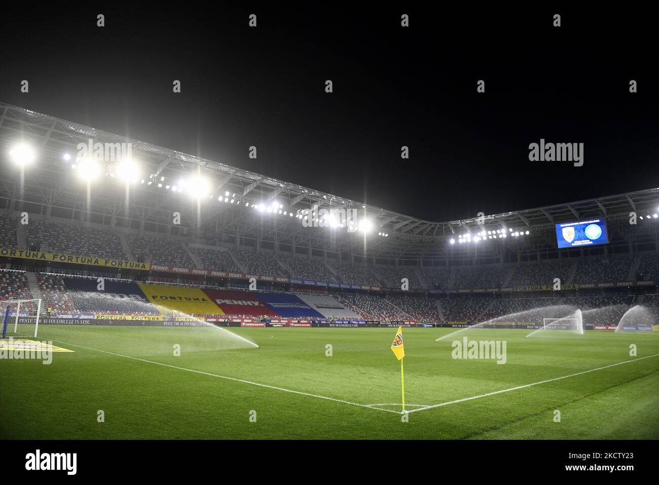 A general view of the national arena in bucharest hi-res stock photography  and images - Alamy