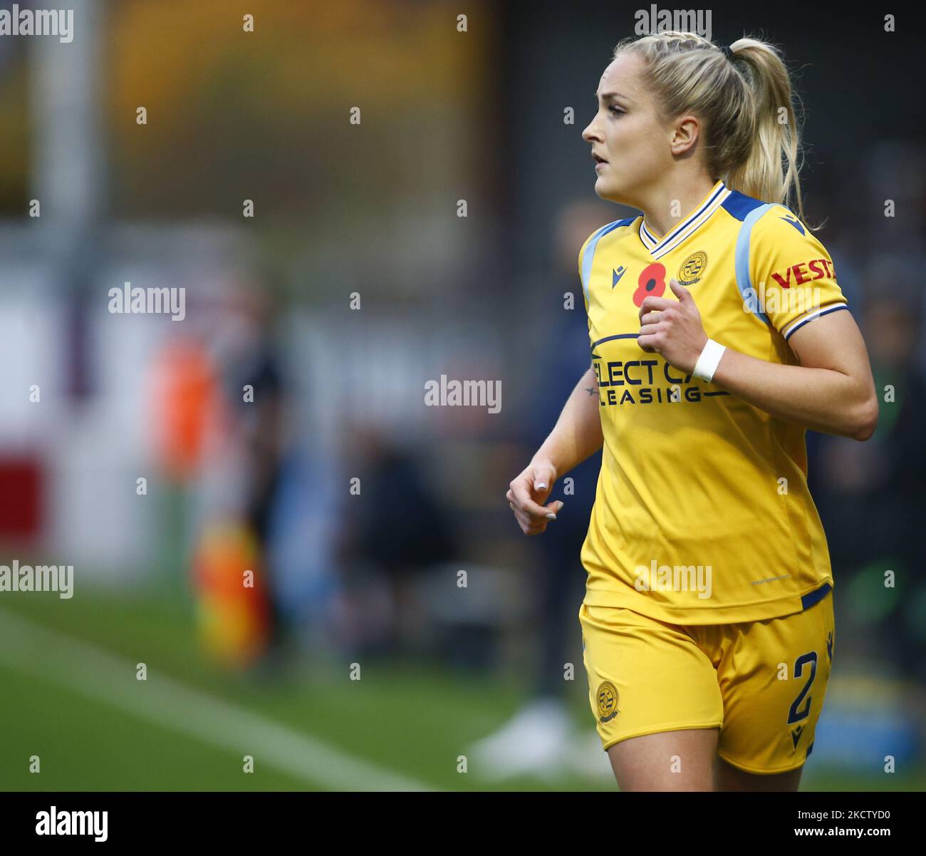 Faye Bryson Leine Of Reading FC Women During Barclays FA Women's Super ...