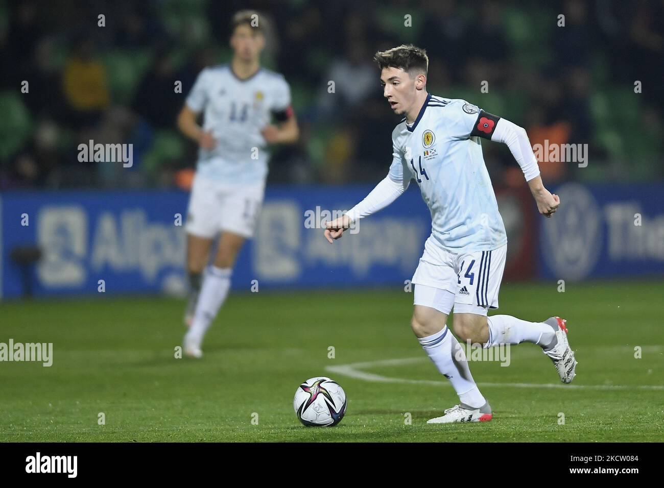 Billy Gilmour In Action During The Fifa World Cup 2022 Qualifying Round billy-gilmour-in-action-during-the-fifa-world-cup-2022-qualifying-round