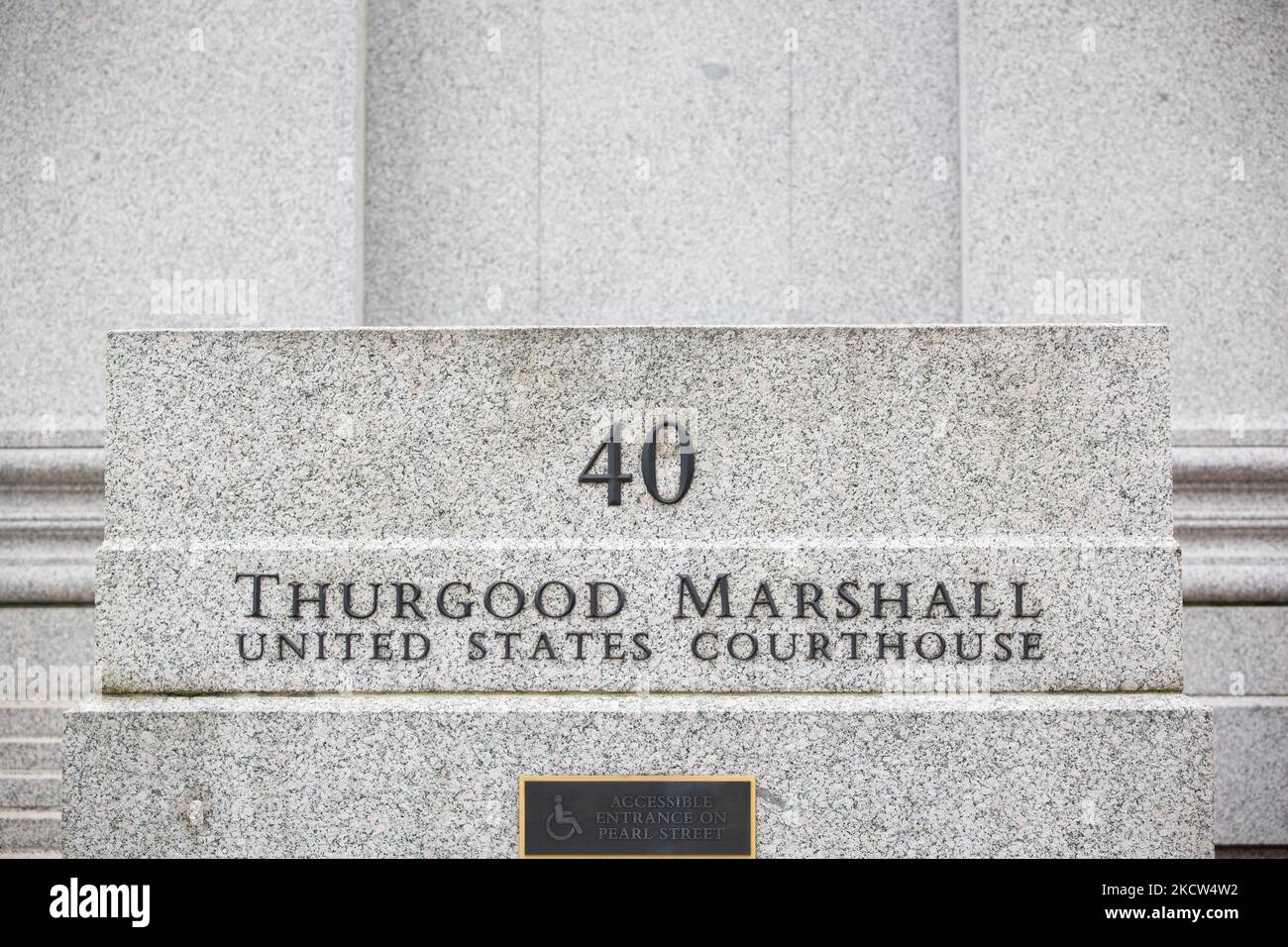 The Thurgood Marshall United States Courthouse At 40 Foley Square, New ...