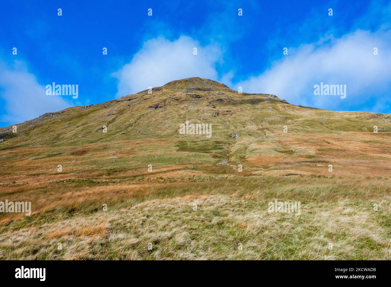 The Munro mountain of Beinn A Chreachain in Perthshire, Scotland Stock