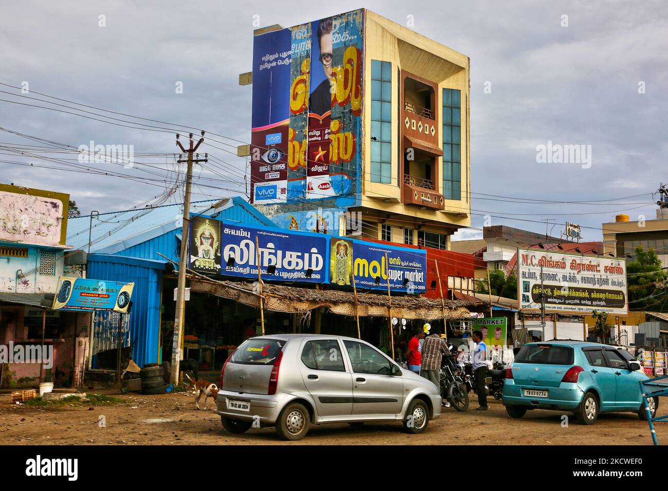Shops in Madurai, Tamil Nadu, India. (Photo by Creative Touch Imaging