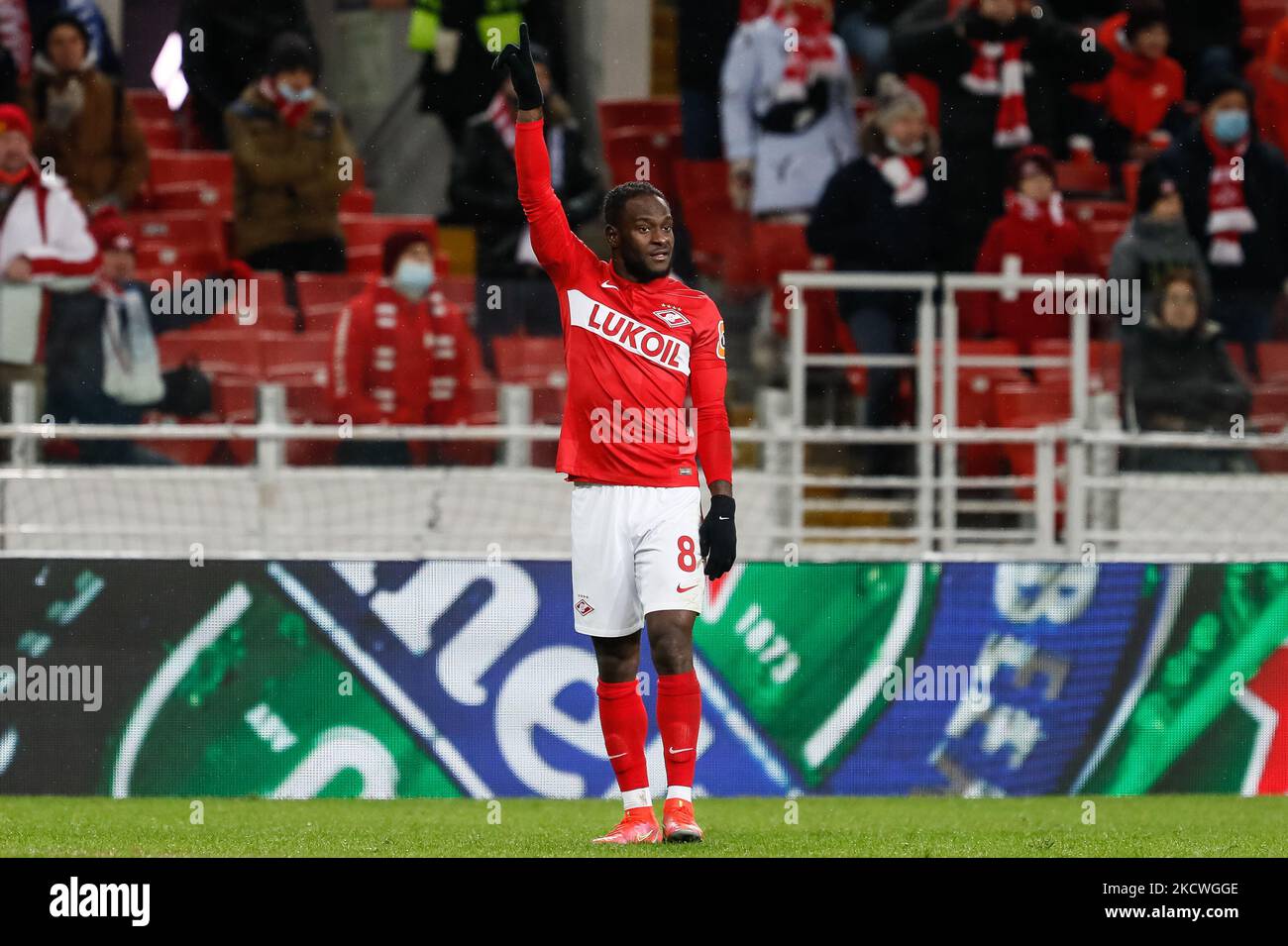 Victor Moses scored his first goal in the colours of Spartak