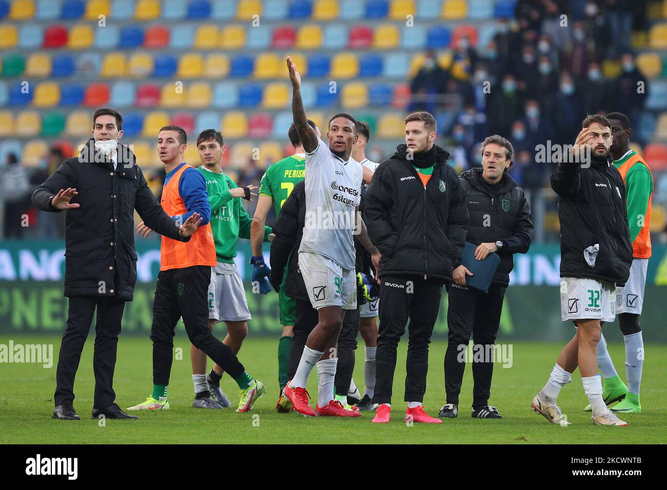 Como, Italy. 4th Feb 2023. Match ball during the Italian Serie B football  match between Calcio Como and Frosinone Calcio on 4 of February 2023 at  stadio Giuseppe Senigallia in Como, Italy.