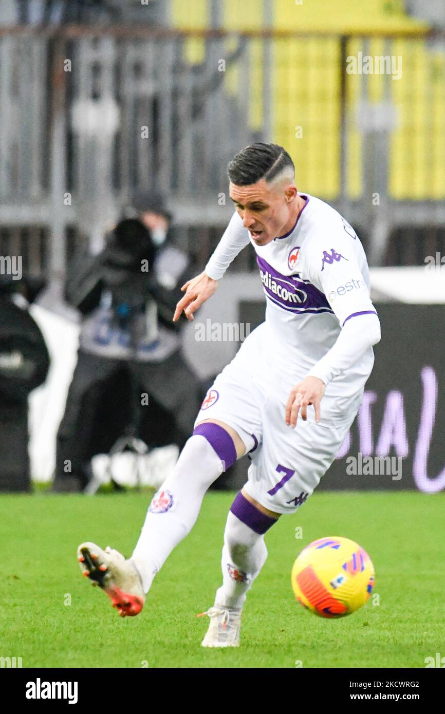 Jose' Callejon (Fiorentina) during the italian soccer Serie A match Empoli  FC vs ACF Fiorentina on November 27, 2021 at the Carlo Castellani stadium  in Empoli, Italy (Photo by Fabio Fagiolini/LiveMedia/NurPhoto Stock