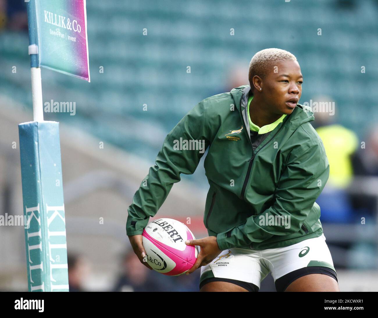 Liselwa Lindelwa Gwala (Cell C Sharks Ladies)of SpringBox Women during The ...