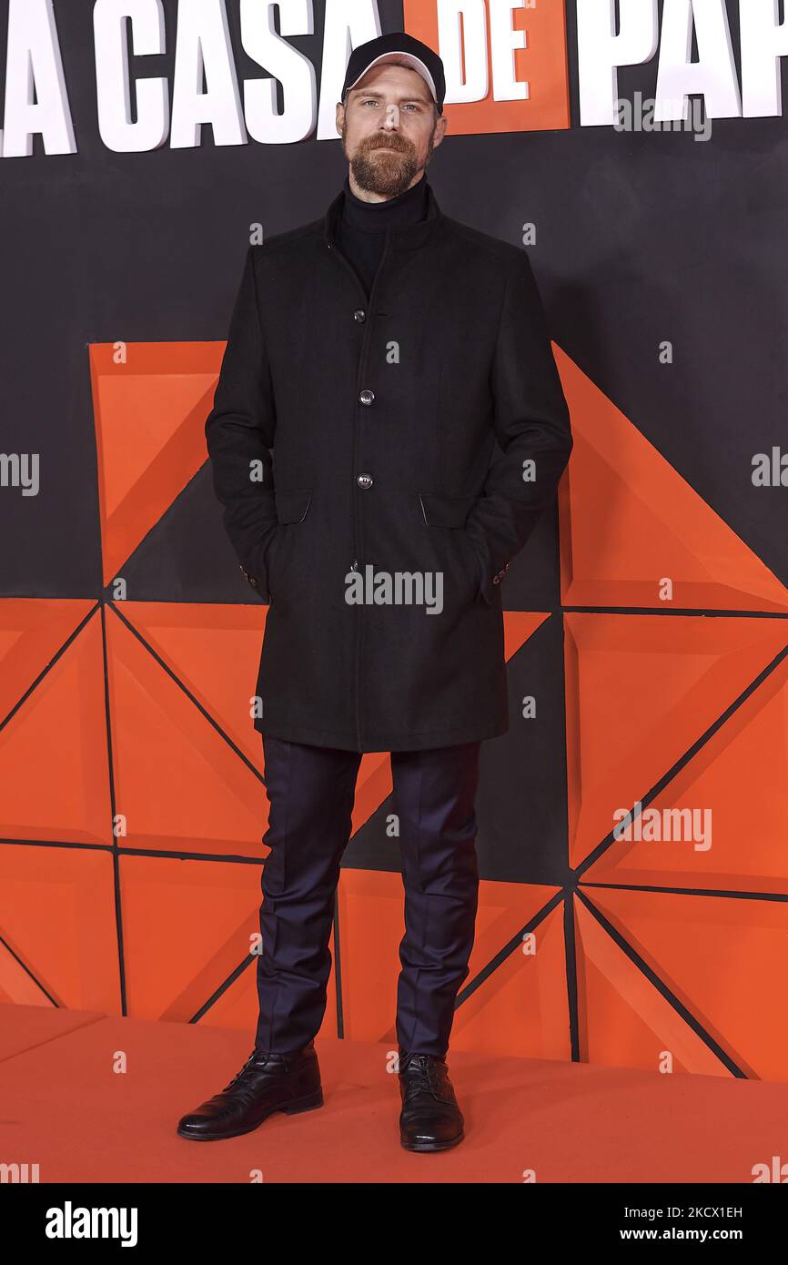 Jose Manuel Poga attends the Netflix 'La Casa De Papel' The Finale Of