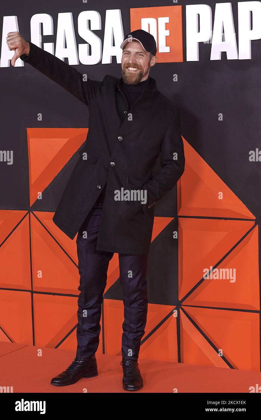 Jose Manuel Poga attends the Netflix 'La Casa De Papel' The Finale Of
